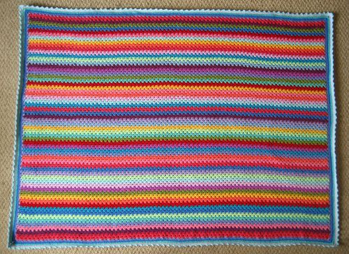 Granny Stripes Crochet Pattern