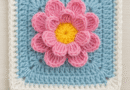 Featured Image: 3D Flower Blanket crochet