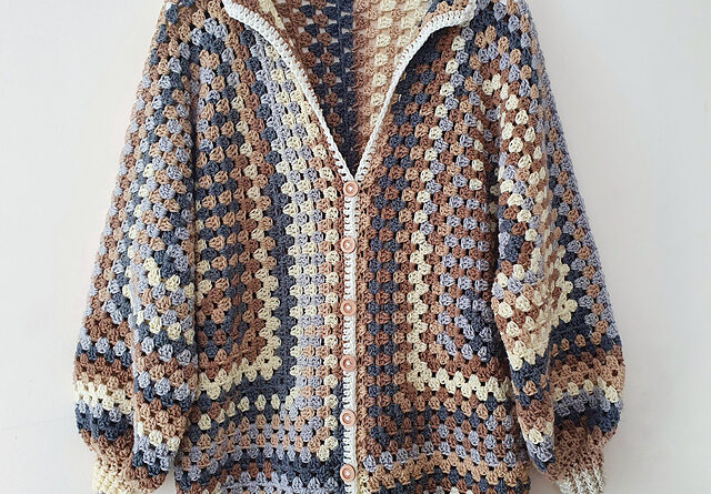 Horizon Cardigan Free Crochet Pattern