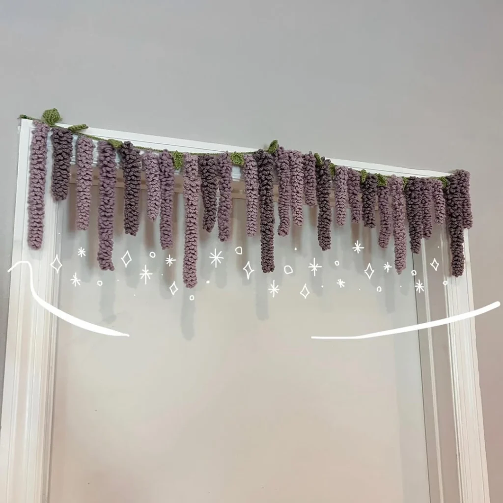 5 Beautiful Crochet Wisteria Pattern Ideas  Step-by-Step Guide