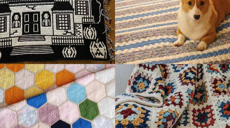 25 Ways to Crochet a Blanket – Free Patterns for Every Skill Level