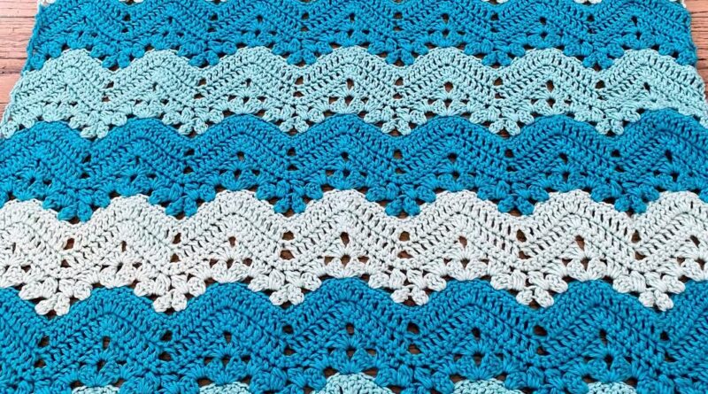 6-Day Baby Blanket crochet pattern - a perfect gift
