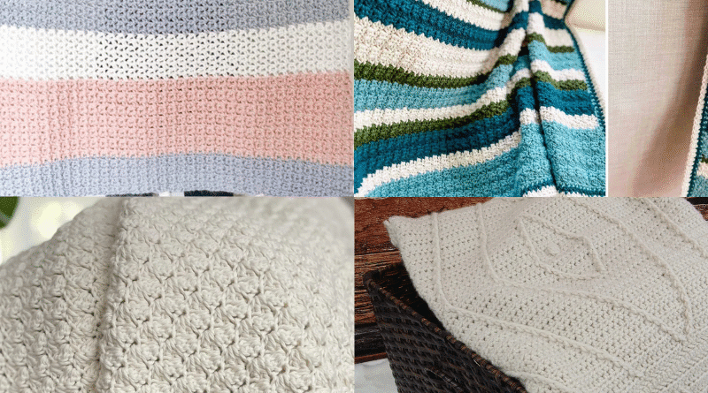 🧶 Delightful Light Crochet Blanket – Free Patterns & Inspiration