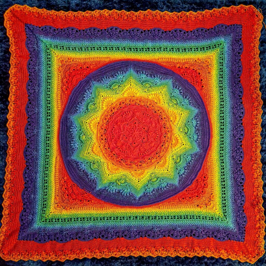 the lost garden blanket crochet pattern another colors