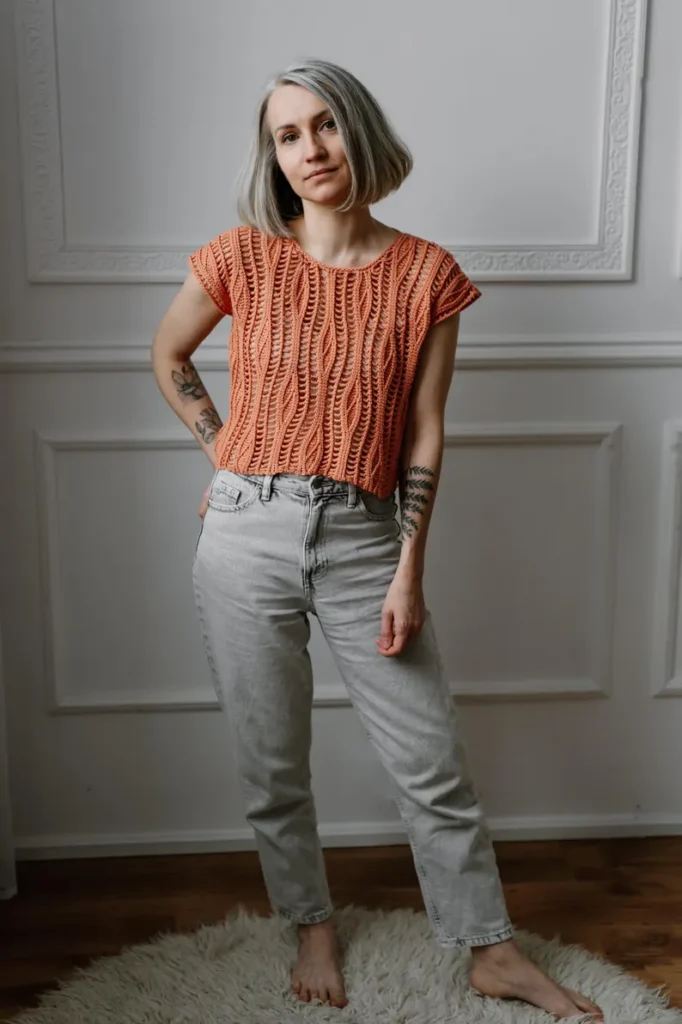 crochet top pattern free modern handmade clothing