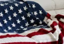 Perfect American Flag Crochet Blanket