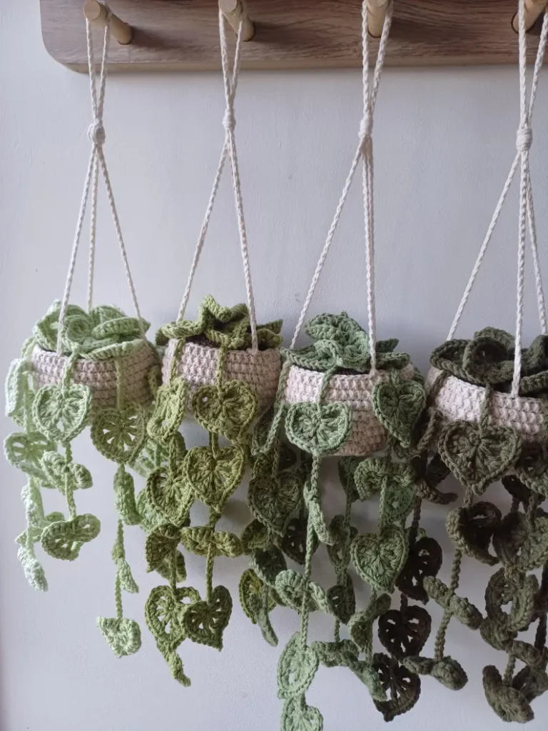 Crochet Hanging Plant Pattern