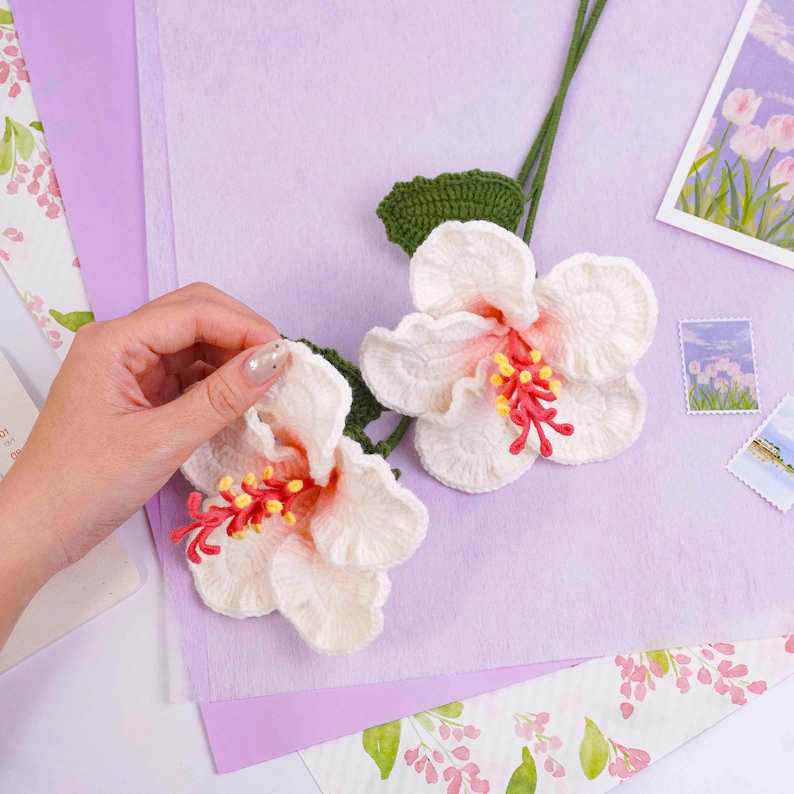 Hibiscus Flower Crochet Pattern