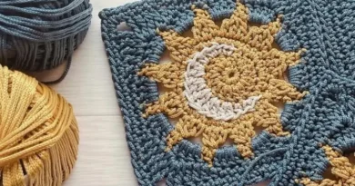 Sund and Moon Granny Square
