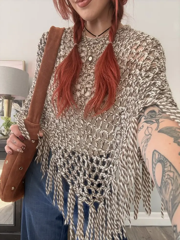 A version of boho crochet pattern