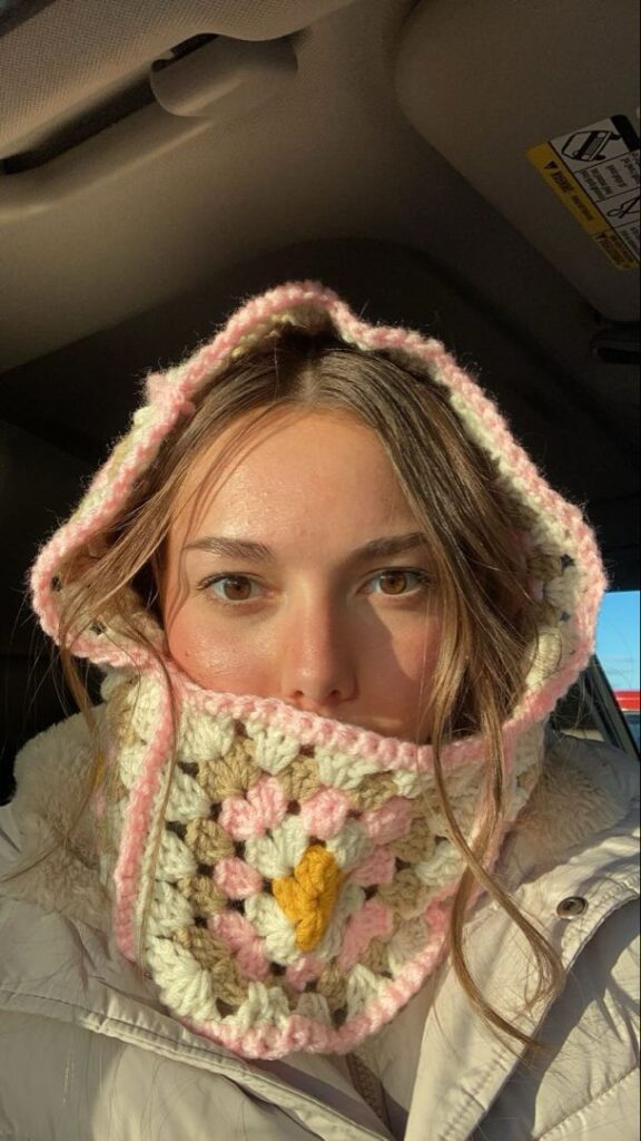 Crochet Granny Square Balaclava and another Ideas