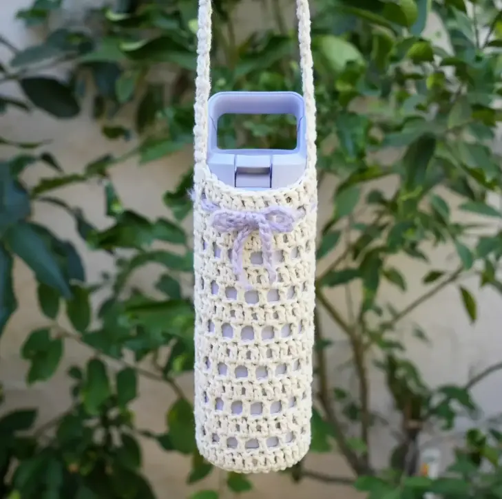 Crochet Water Bottle Holder Pattern Free