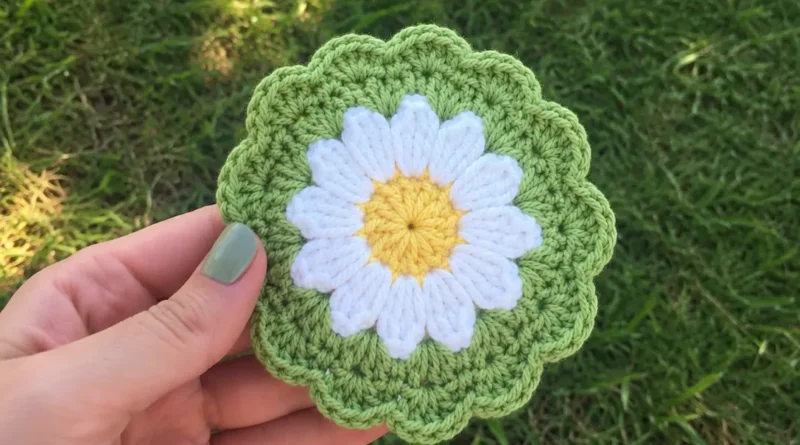 Free Crochet Coaster Patterns — 20+ Designs Including a Free Daisy Flower Tutorial