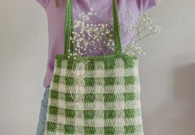 Gingham Bag Crochet Pattern Free
