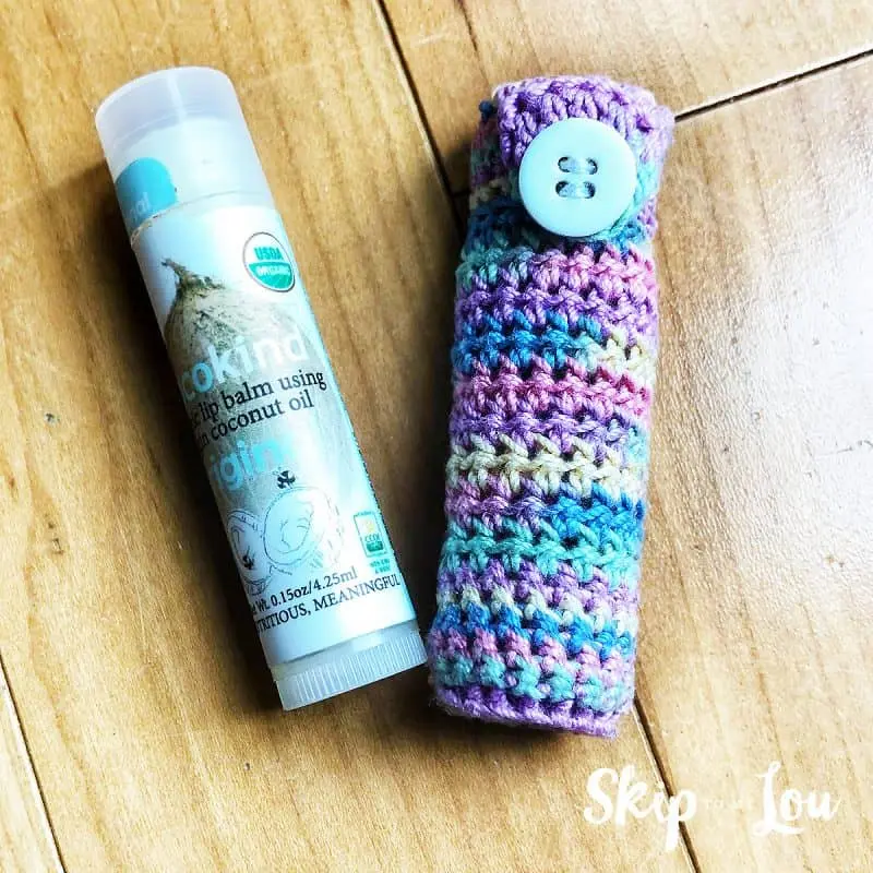 Crochet Lip Balm/Chapstick Holder Pattern Free