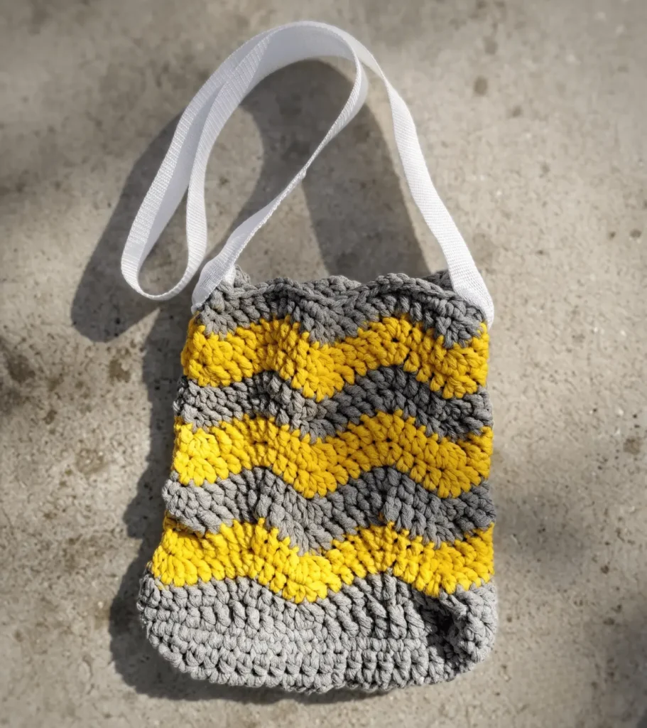 Ripple Tote Bag Crochet Pattern Free