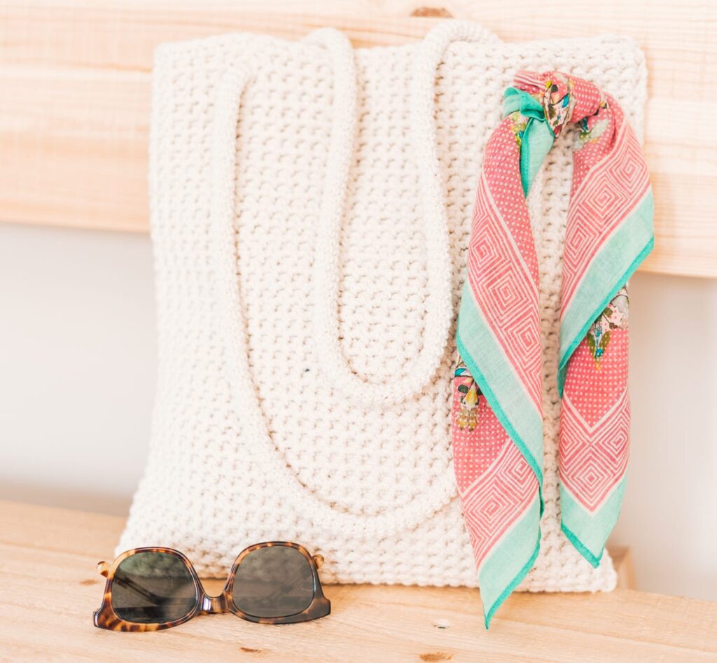 FRAÎCHE Crochet Tote Bag