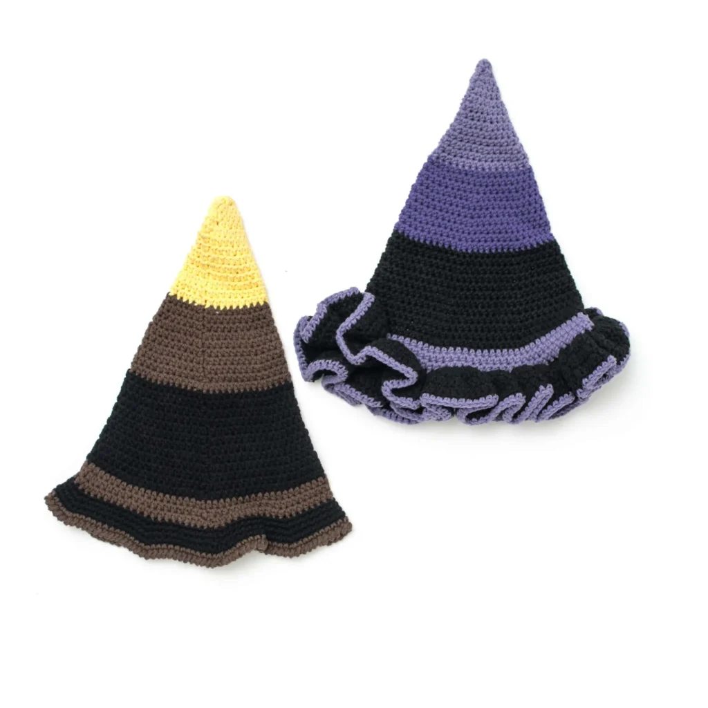 Free Crochet Witch or Wizard Hat pattern